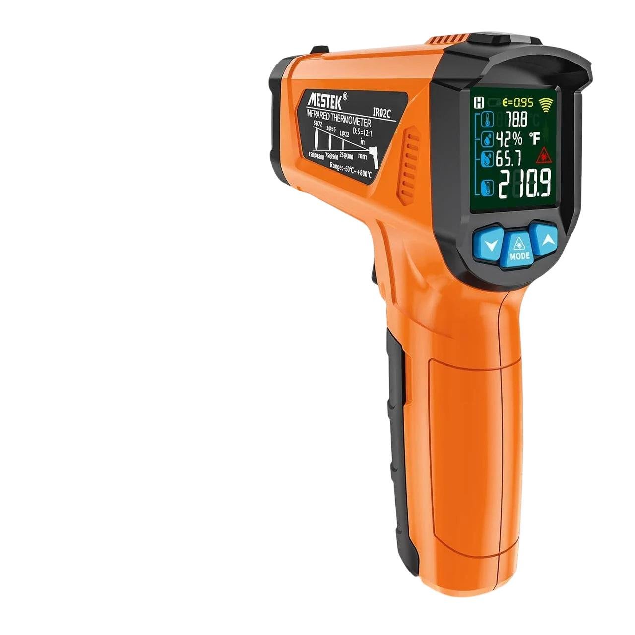Термометр цифровой MESTEK IR02C 50-800C инфракрасный