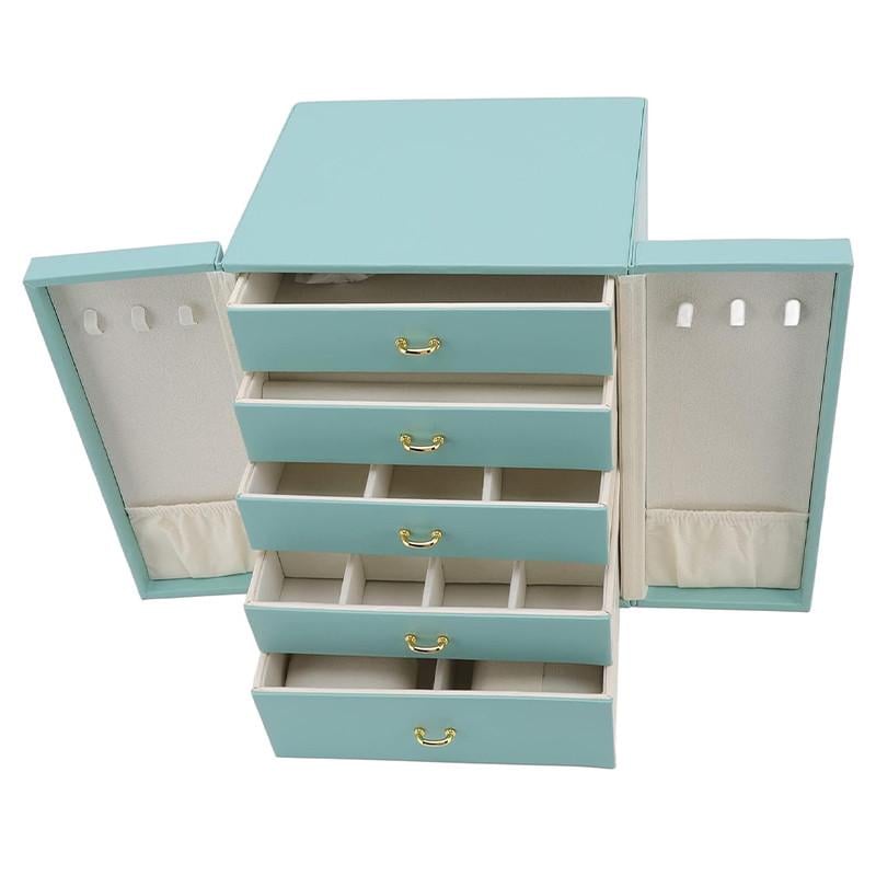 Скринька Casegrace SP-01181 п'ятирівнева 20,7x19,7x25 см Turquoise - фото 5