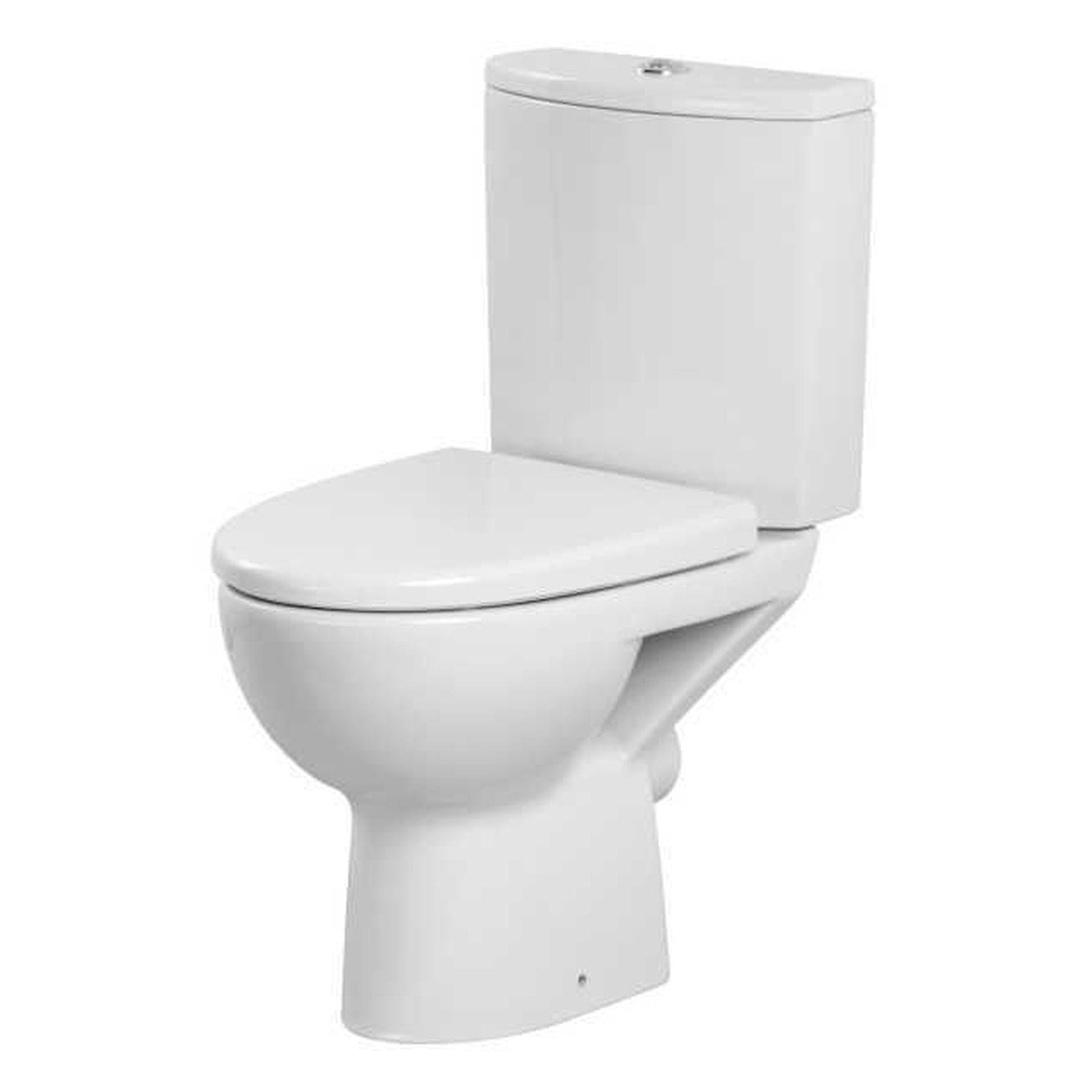 Компакт Cersanit 518 PARVA NEW CLEAN ON 011 3/5" с крышкой дюропласт лифт (000013819)