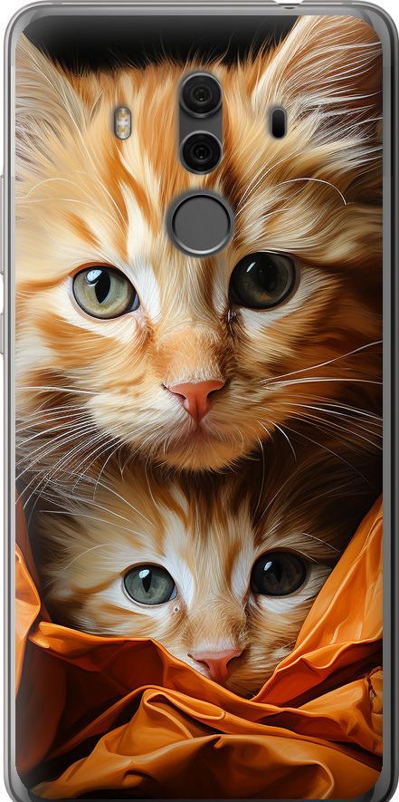 Чехол на Huawei Mate 10 Pro Котики 2 (5664t-1138-42517)