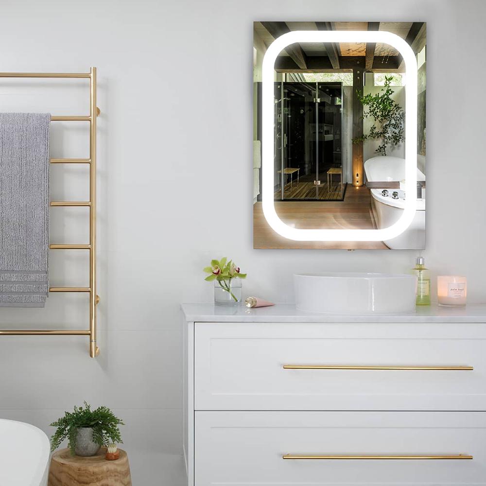 Зеркало с LED подсветкой 600х800 мм (SR-011) - фото 2