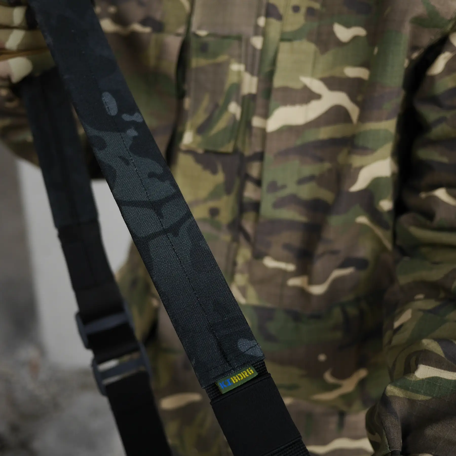 Ремень оружейный Kiborg для АК/РПК 2-точечный Dark Multicam - фото 8 Ремень оружейный Kiborg для АК/РПК 2-точечный Dark Multicam - фото 8