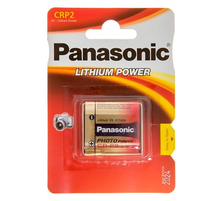 Батарейки Panasonic CR-P2L 6V 1 шт. (CR-P2L/1BP)