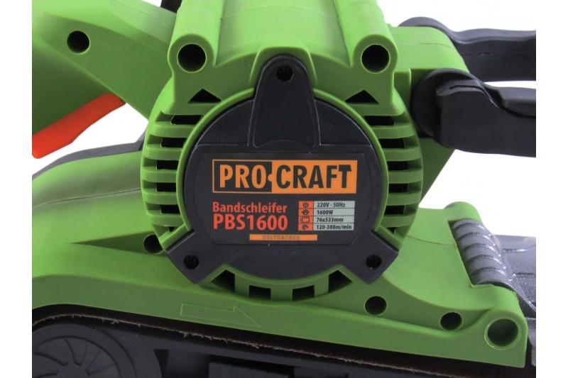 Стрічкова шліфувальна машина Procraft PBS1600 - фото 5