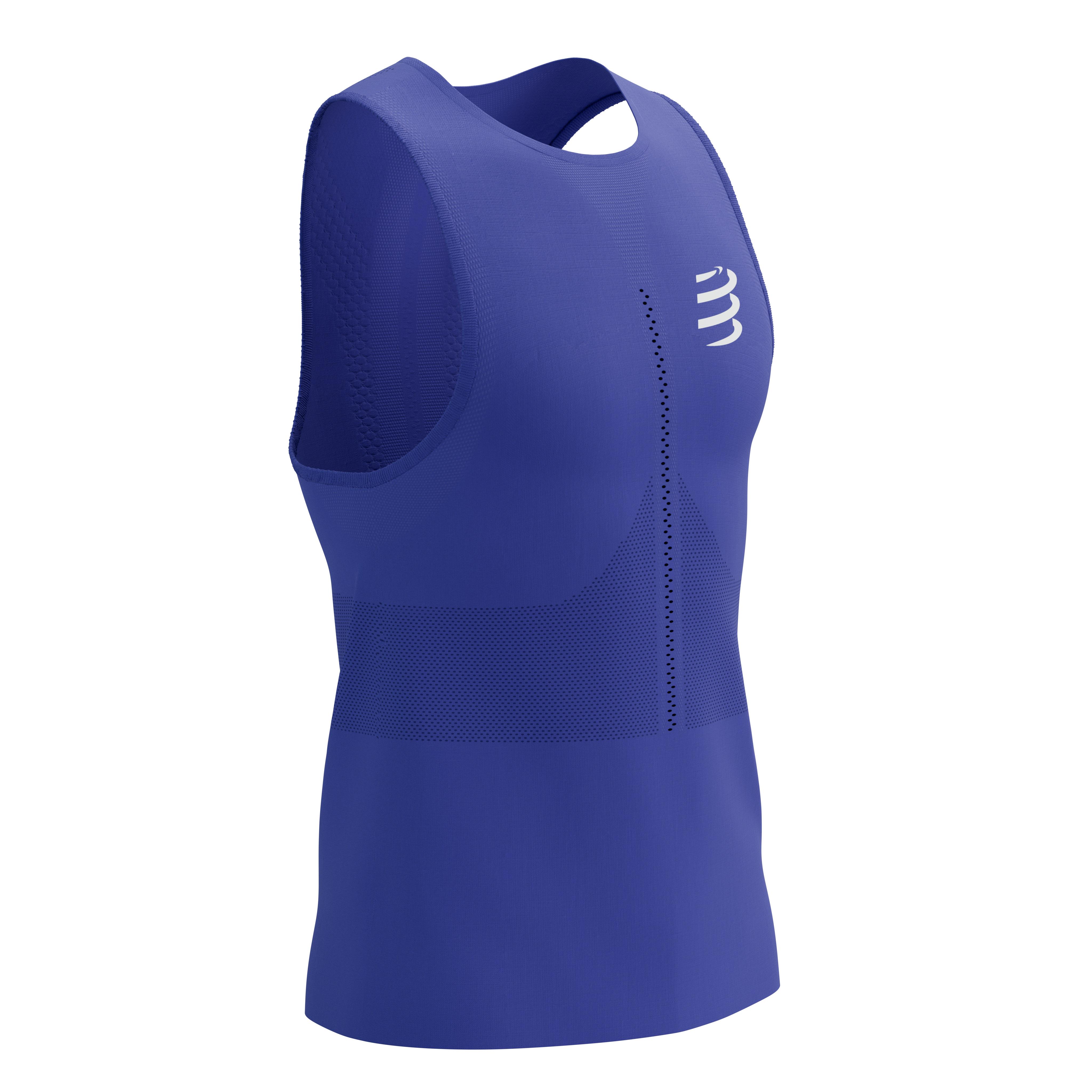 Майка мужская Compressport Pro Racing Singlet M Dazz Blue Майка мужская Compressport Pro Racing Singlet M Dazz Blue
