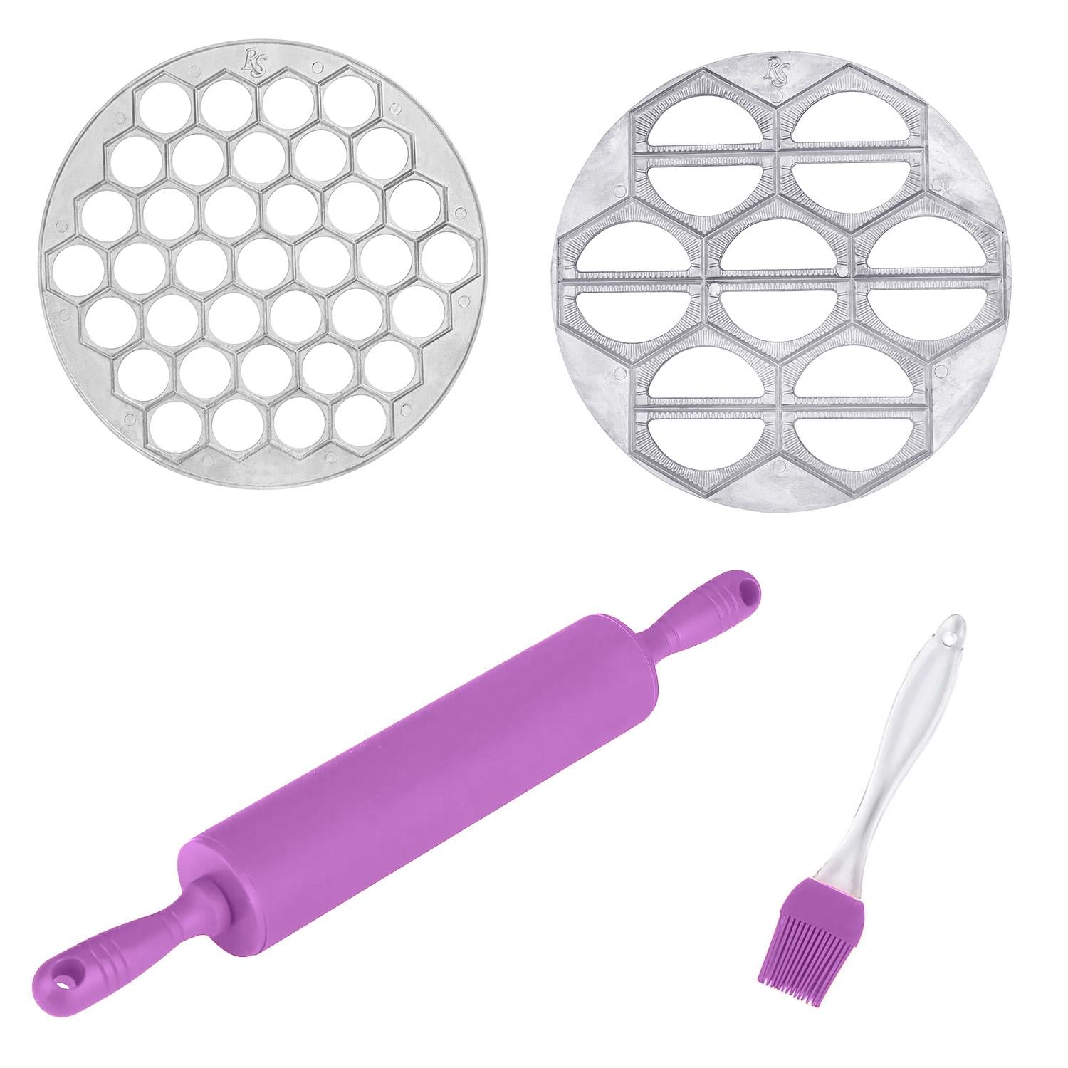 Комплект для приготування пельменів та вареників 4 предмети Фіолетовий (1914032401)