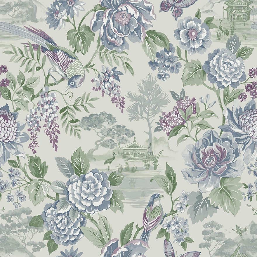 Обои HOLDEN Decor Journey to the East флизелиновые 0,53х10,05 м (91832)