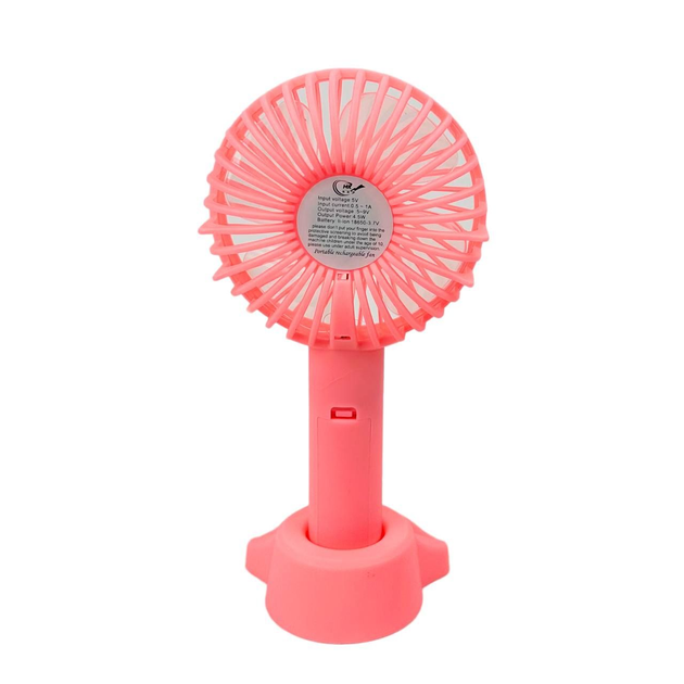 Вентилятор на підставці X-9 акумуляторний Рожевий (GR-04500) - фото 2 Вентилятор на підставці X-9 акумуляторний Рожевий (GR-04500) - фото 2