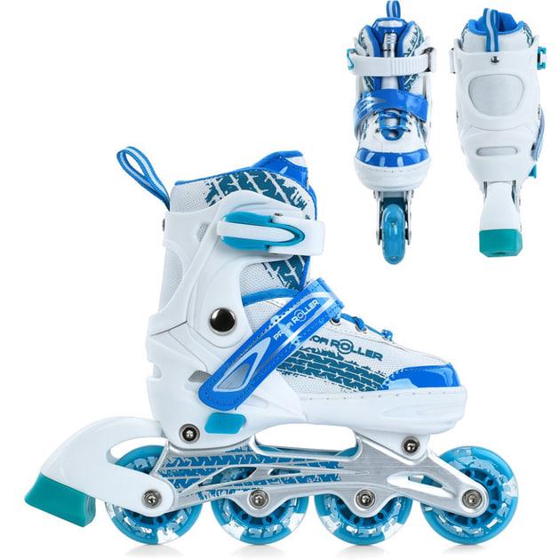 Ролики розсувні дитячі Profi A4150-S-WBL р. 31-34 Блакитний (27231373) - фото 2 Ролики розсувні дитячі Profi A4150-S-WBL р. 31-34 Блакитний (27231373) - фото 2