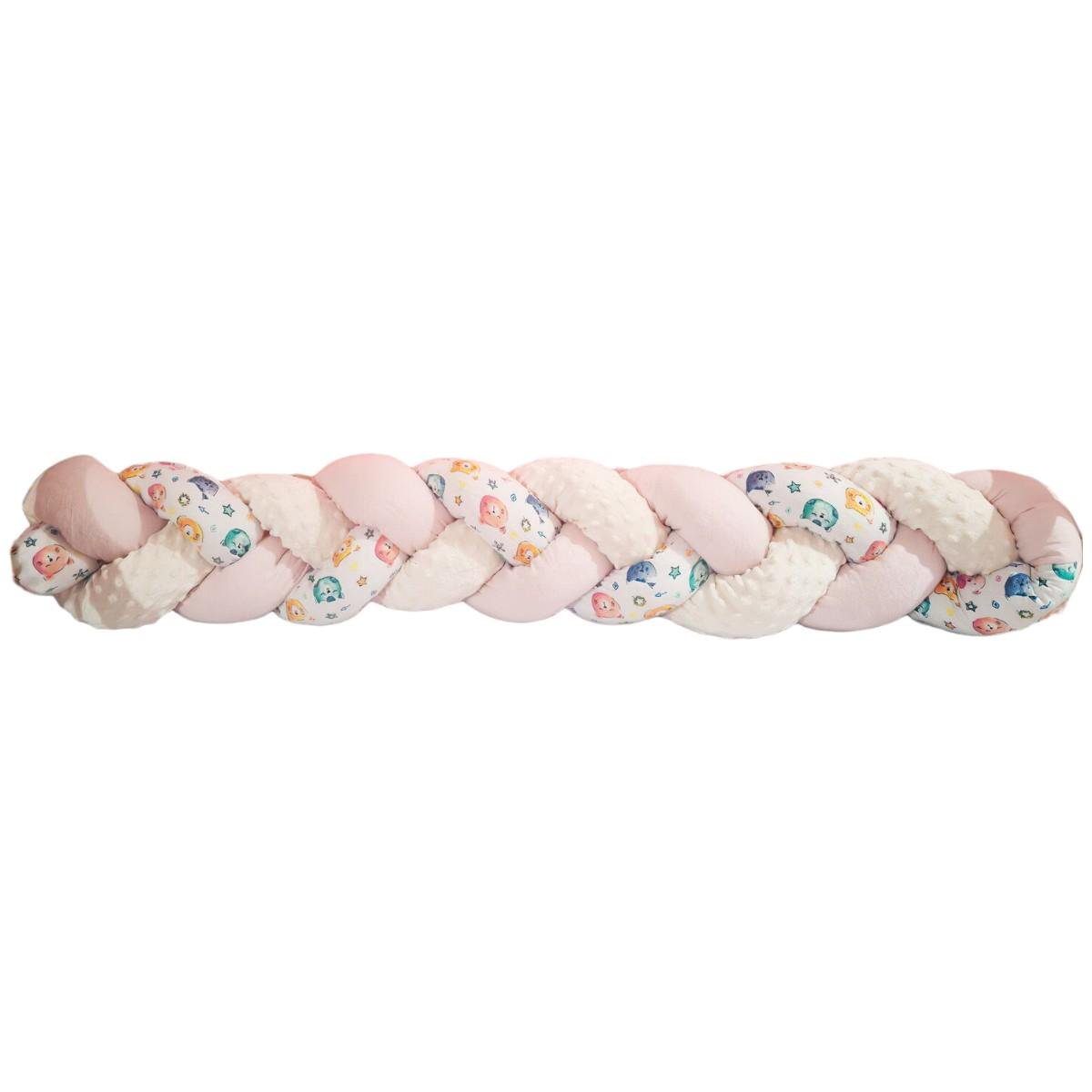 Бортик в детскую кроватку Bimbo Косичка 120х18 см (71057)