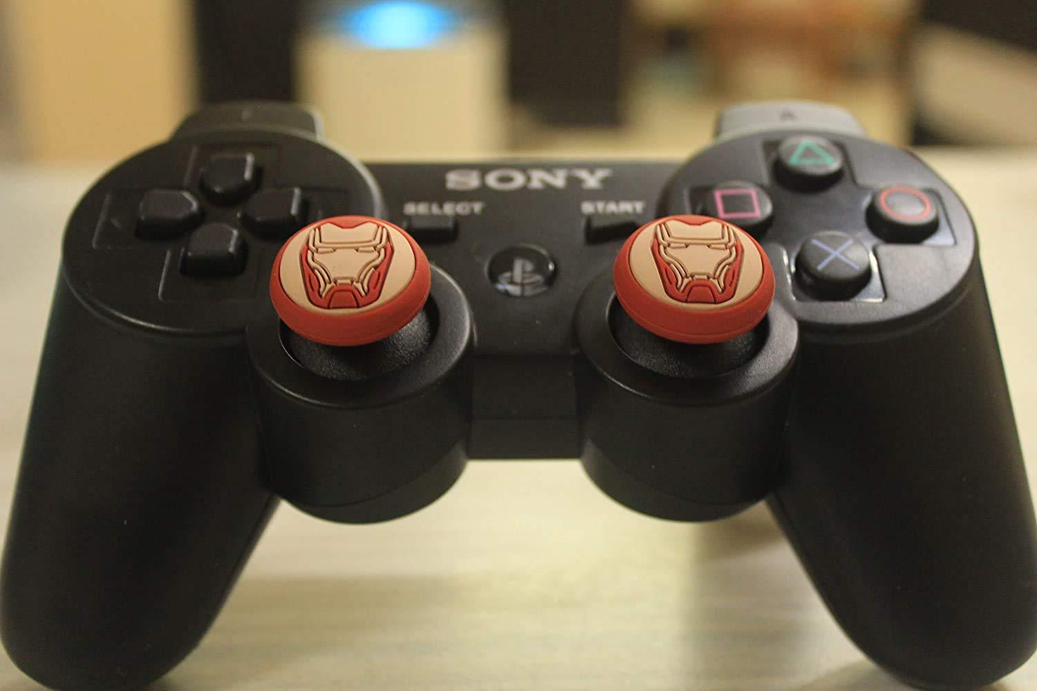 Накладки для джойстика Playstation PS3/PS4/PS5/Xbox силиконовые 2 шт. Ironman - фото 3 Накладки для джойстика Playstation PS3/PS4/PS5/Xbox силиконовые 2 шт. Ironman - фото 3
