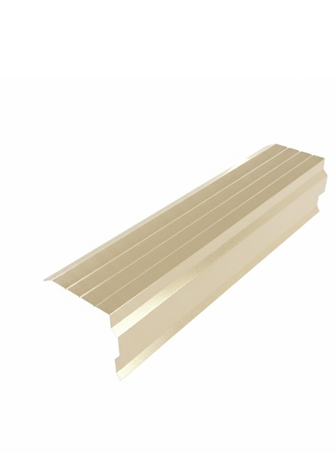 Планка торцевая усиленная SIMBUD KREP для крыши 2 м глянцевый RAL1015 (31885245)