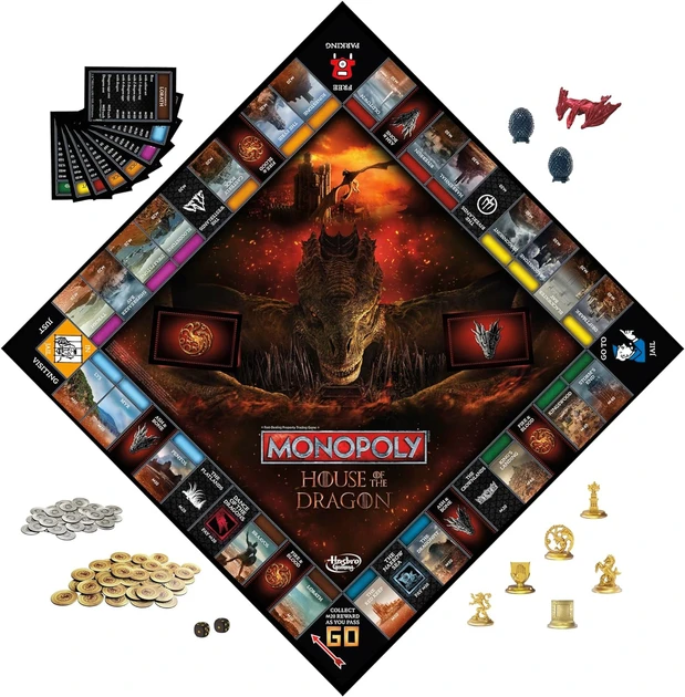 Настольная игра Hasbro Monopoly. House Of The Dragon" (2570965228) - фото 3