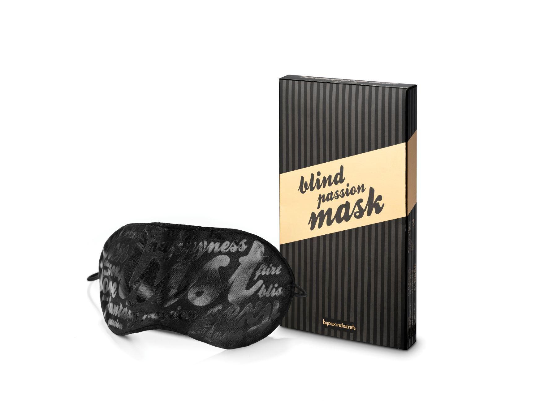 Маска на очі Bijoux Indiscrets Blind Passion Mask у подарунковій упаковці