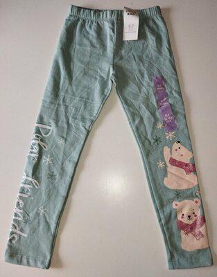 Штани легінси дитячі на байці Pepco на 6-7 років