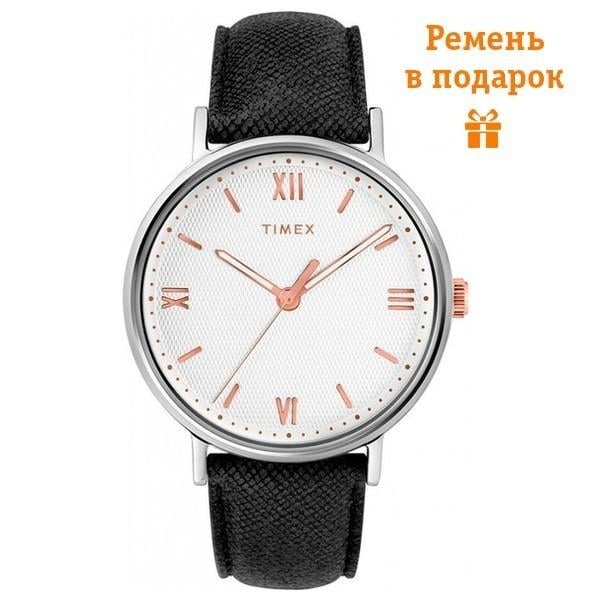 Наручний годинник чоловічий Timex Southview кварцевий Silver (Tx2t34700)