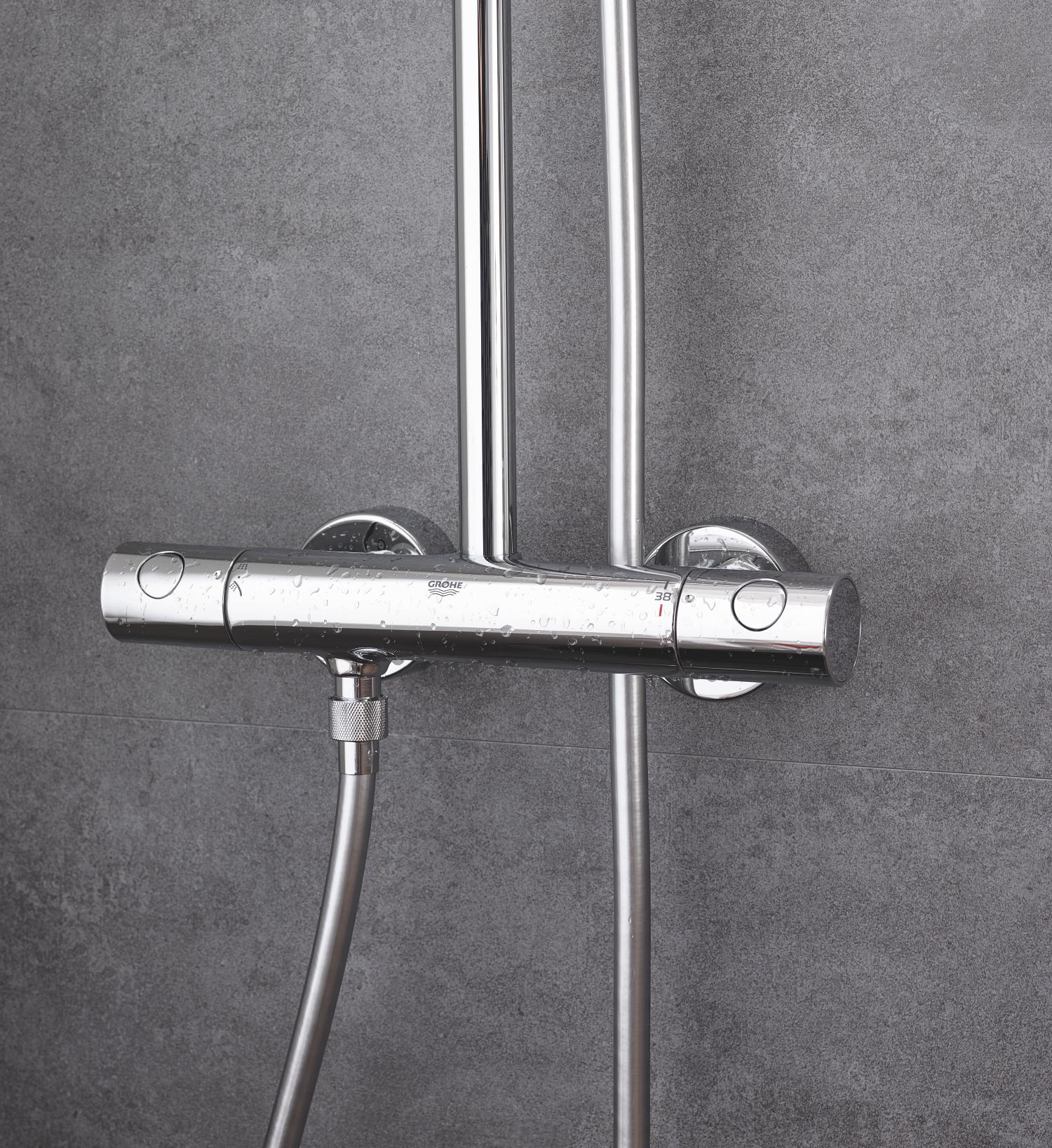 Душевая система с термостатом для душа Grohe Euphoria System (27296002) - фото 10