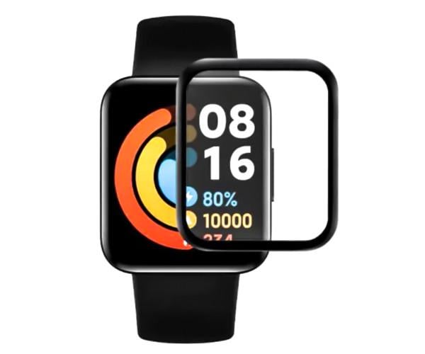 Стекло противоударное защитное для Xiaomi Poco Watch Black Стекло противоударное защитное для Xiaomi Poco Watch Black