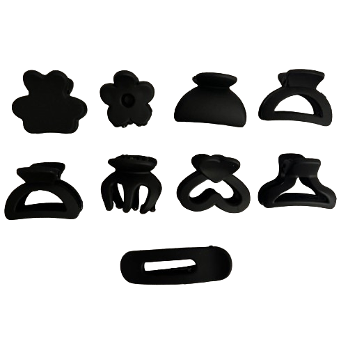 Шпильки крабики міні для волосся 9 шт. (356) Шпильки крабики міні для волосся 9 шт. (356)