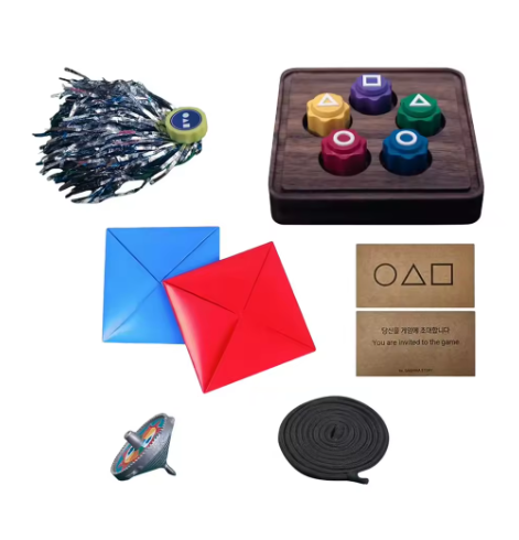 Набір Ігр з Гра в кальмара 4в1