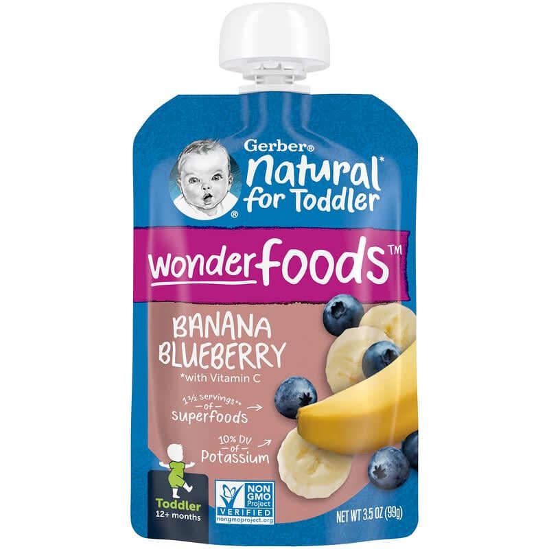 Дитяче харчування Gerber Woonder Foods пауч