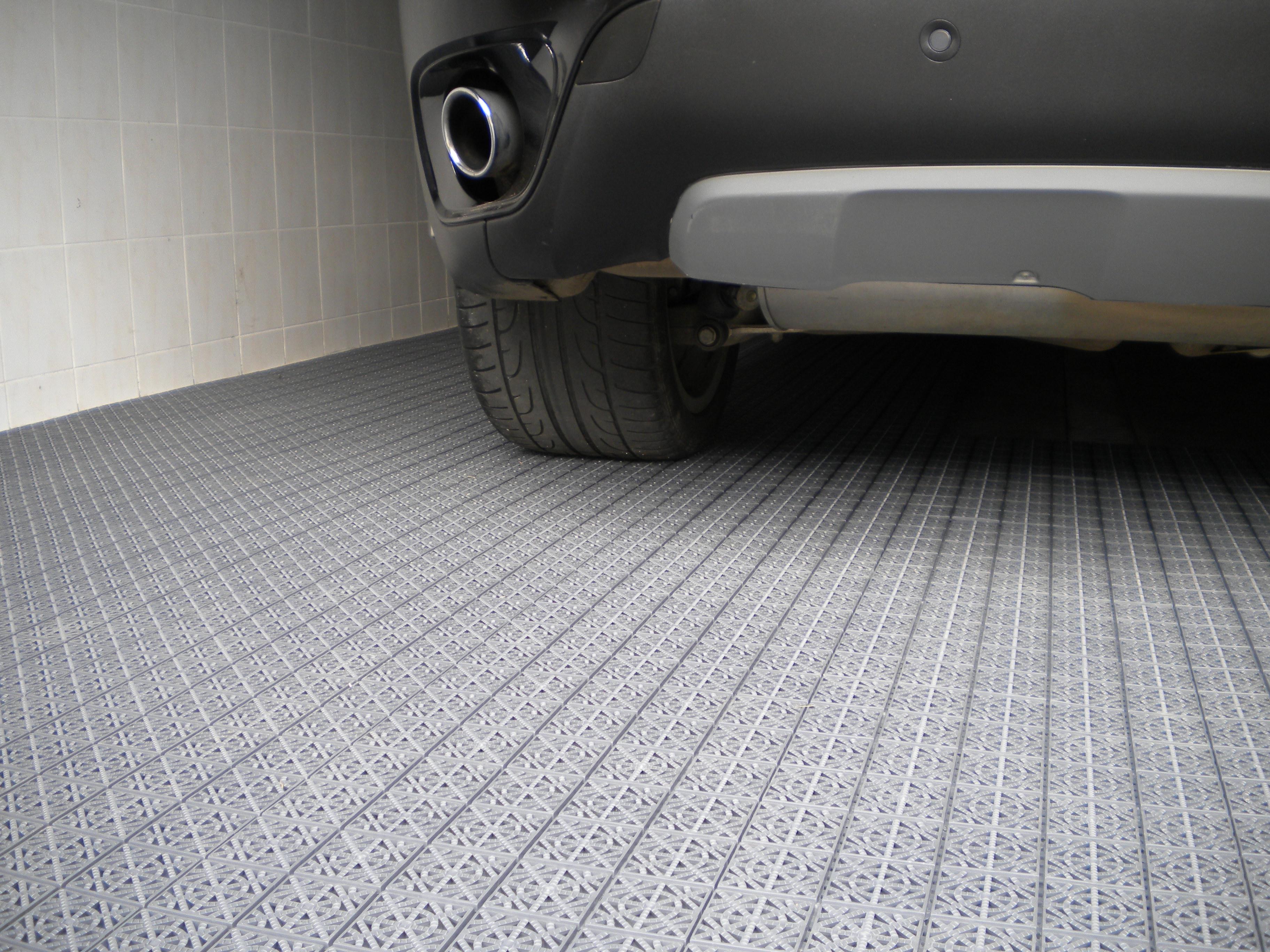 Плитка модульна для підлоги Степ ПВХ 330х330х15 мм Сірий (12493453) - фото 4