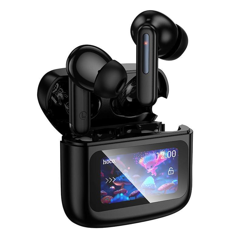 Наушники беспроводные Hoco EQ14 touch screen Black (24927)