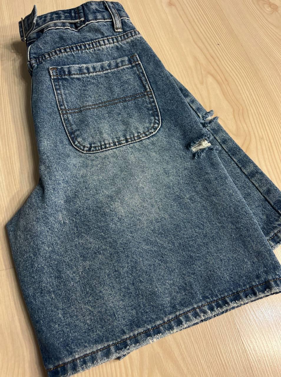 Шорти жіночі джинсові Allure 803-68 бермуди р. 28 Блакитний (26881508) - фото 4