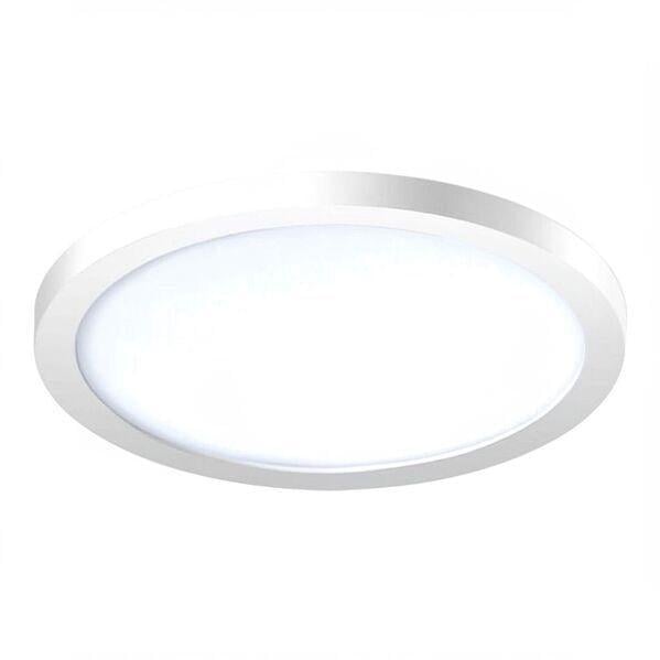 Точковий світильник Azzardo AZ2842 Slim Round 15 IP44 WH 12 Вт 1000 лм 4000K