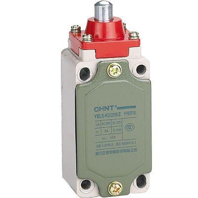 Вимикач кінцевий CHINT YBLX-K3/20S/Z 1NO+1NC із плунжером 5A 220 V (439025)