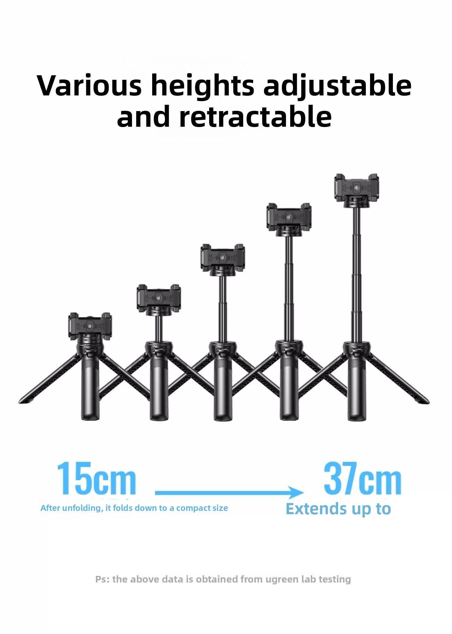 Монопод штатив Ugreen 15-37 см телескопический алюминиевый (25711) - фото 7 Монопод штатив Ugreen 15-37 см телескопический алюминиевый (25711) - фото 7
