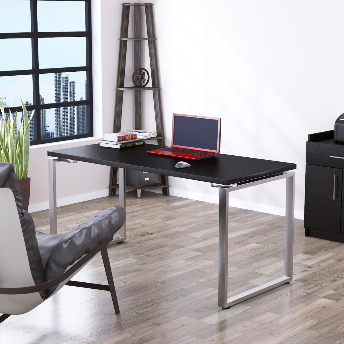 Письменный стол Loft design Q-160 16 мм Венге Луизиана (54079c21179)