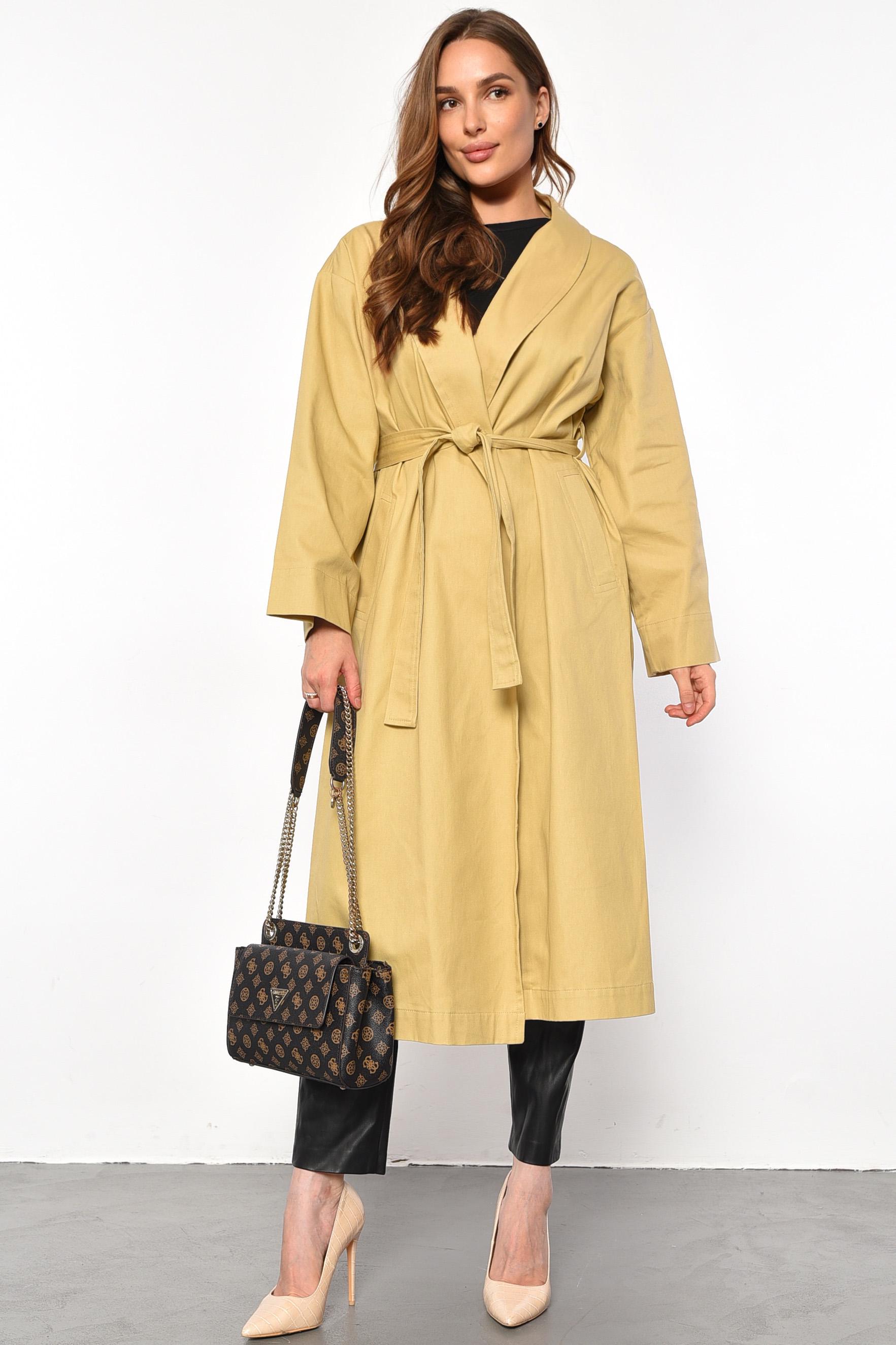 Тренч женский XXS Бежевый (186127)