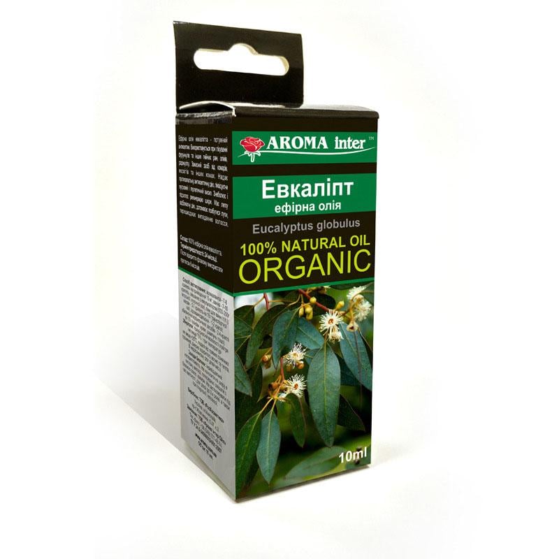 Аромаолія ефірна Aroma Inter Евкаліпт 10 мл (4021) - фото 1 Аромаолія ефірна Aroma Inter Евкаліпт 10 мл (4021) - фото 1