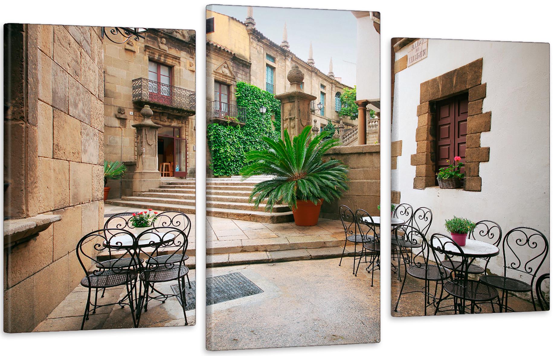 Картина модульная в гостиную/спальню Атмосфера город 53х100 см (Art-542_3)