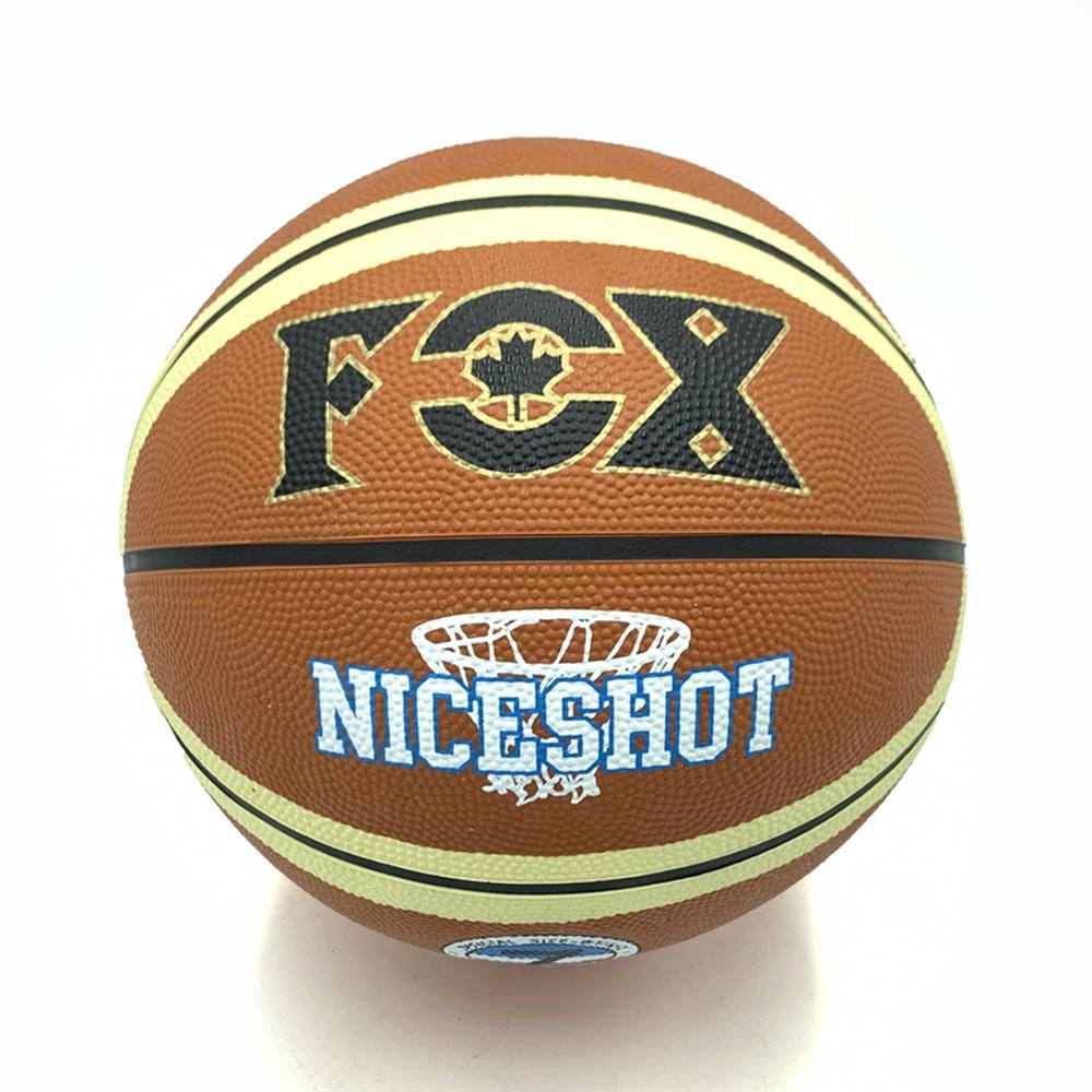 М'яч баскетбольний Newt Fox ball №7 Коричневий/Бежевий М'яч баскетбольний Newt Fox ball №7 Коричневий/Бежевий