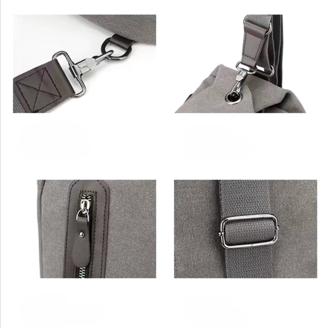 Сумка-рюкзак FOURONE РЕТРО Army green (2033250673) - фото 5 Сумка-рюкзак FOURONE РЕТРО Army green (2033250673) - фото 5