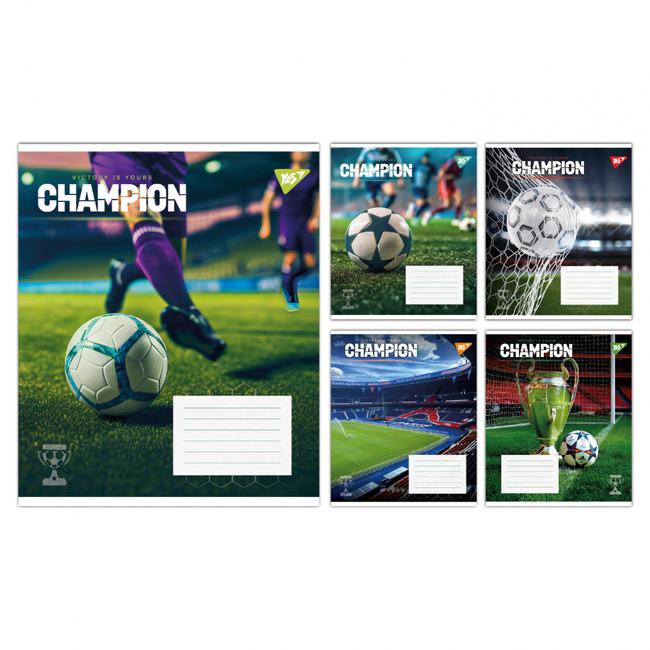 Тетрадь ученическая общая YES Champion А5/48 кл. (767827) - фото 2