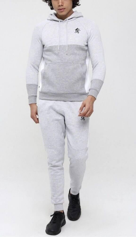 Костюм Gym King A26x62 мужской L Светло-серый