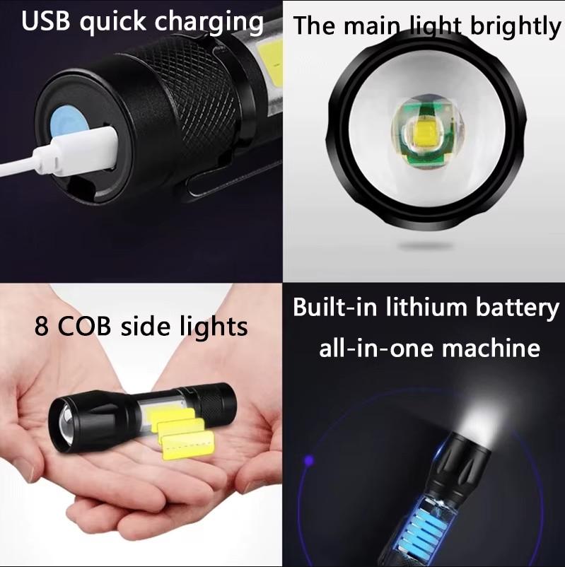 Фонарь Mini Led 5W Black - фото 5