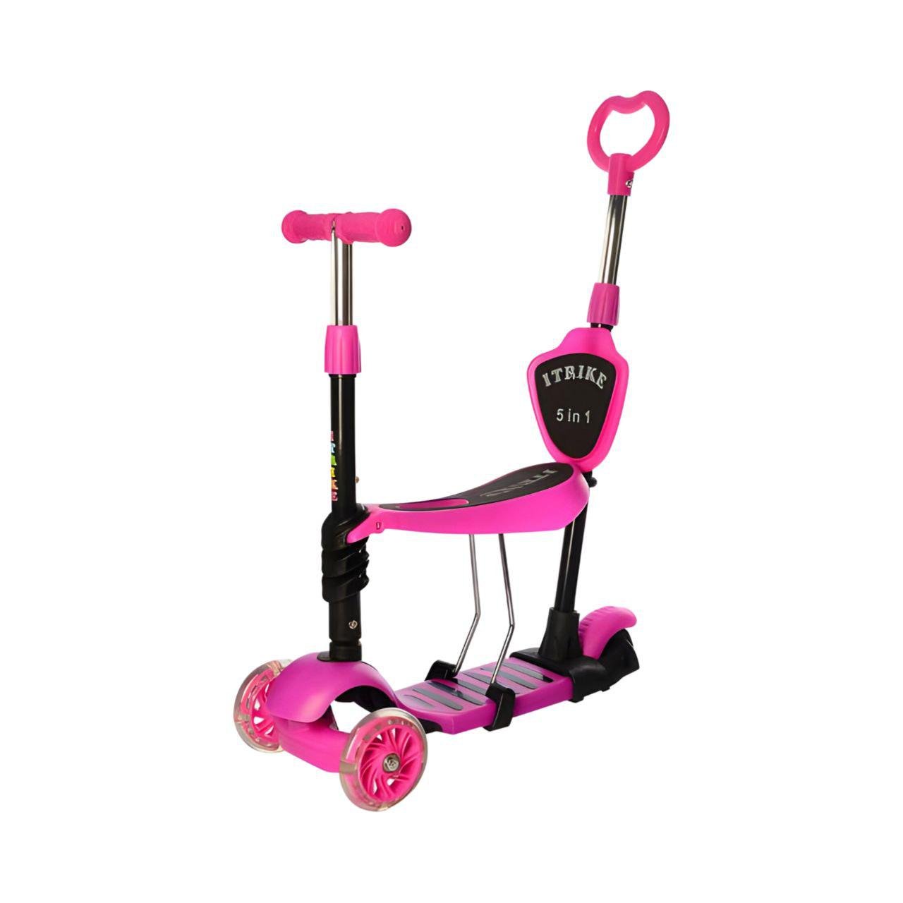 Самокат JR 3-026-P Рожевий - фото 1 Самокат JR 3-026-P Рожевий - фото 1