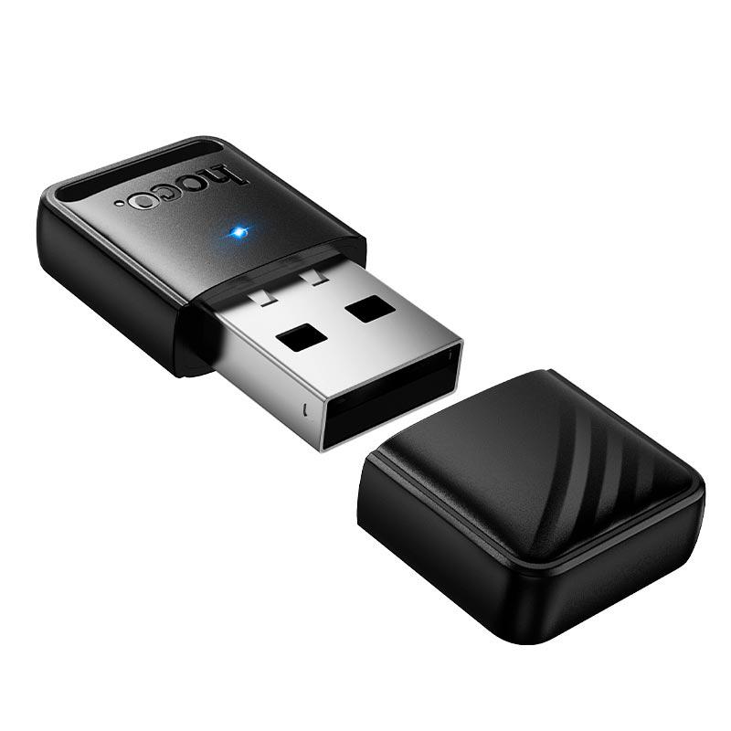 Адаптер Hoco UA42 Bluetooth 5.4 Black (19402) - фото 4