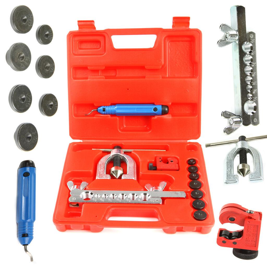 Набір для розвальцьовування гальмівних кабелів КАТА CATA M57751C 11 ел.