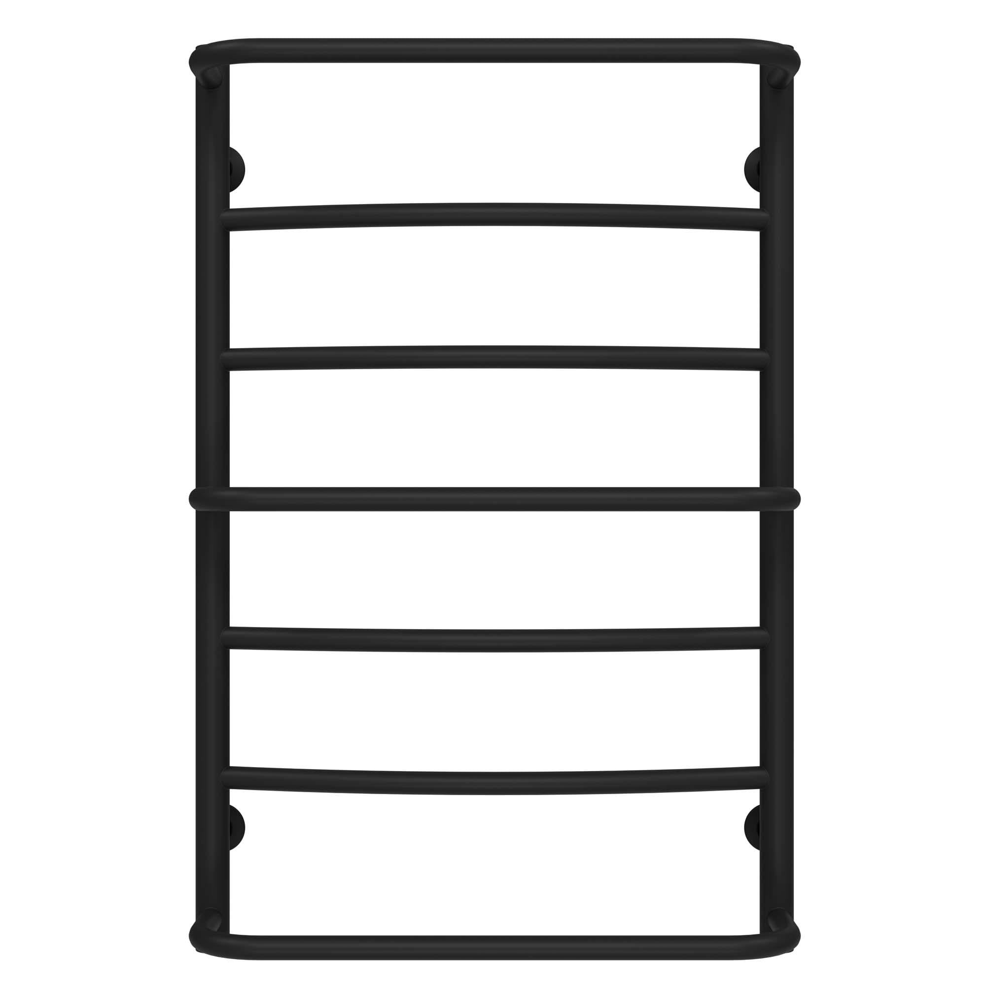 Рушникосушарка водяна Deffi Аквамікс П7 бокове праве підключення нержавіюча сталь 500х800 мм Чорний (C.AM.80.50.7.B.C)