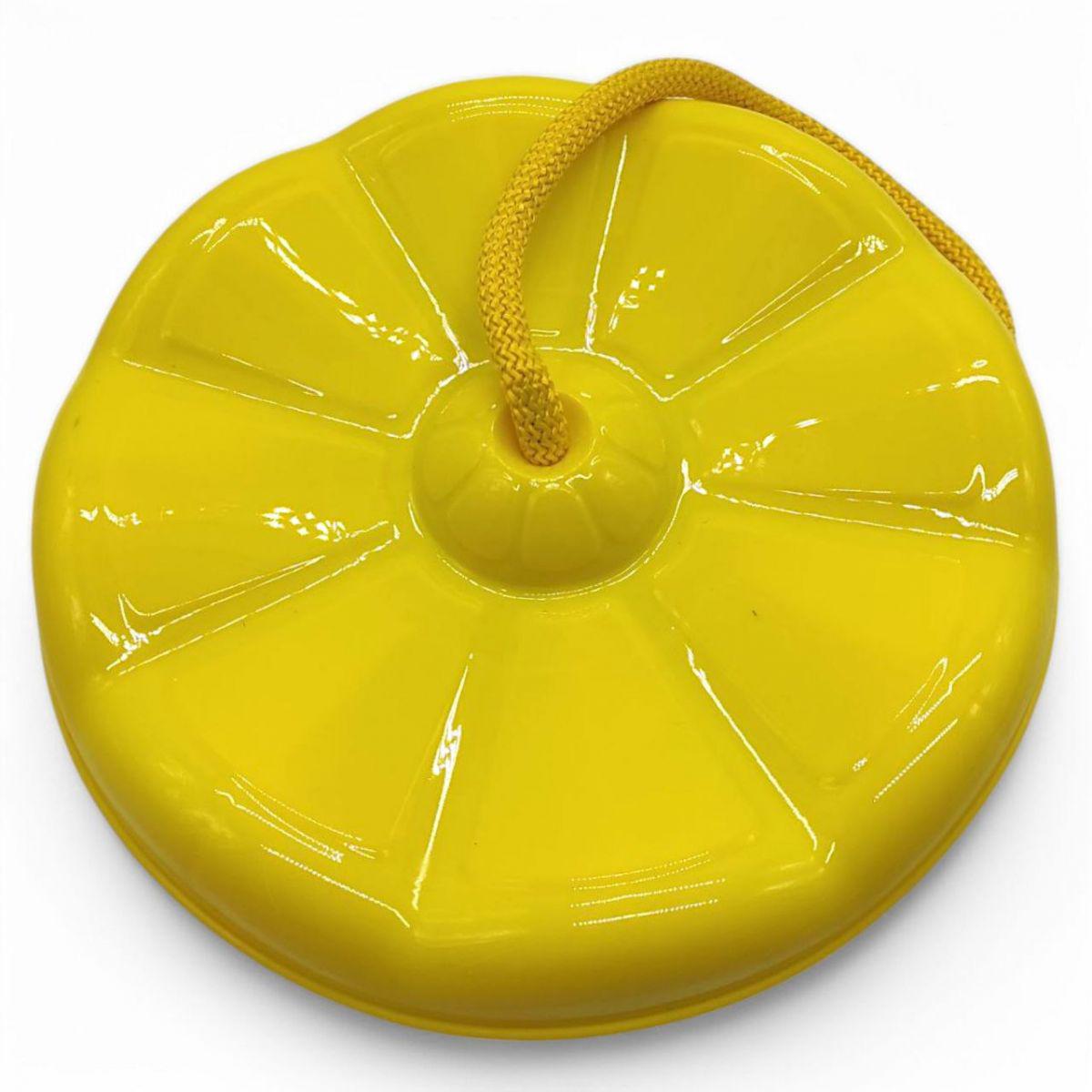 Дитяча гойдалка d 28 см 40 кг Жовтий (258648)