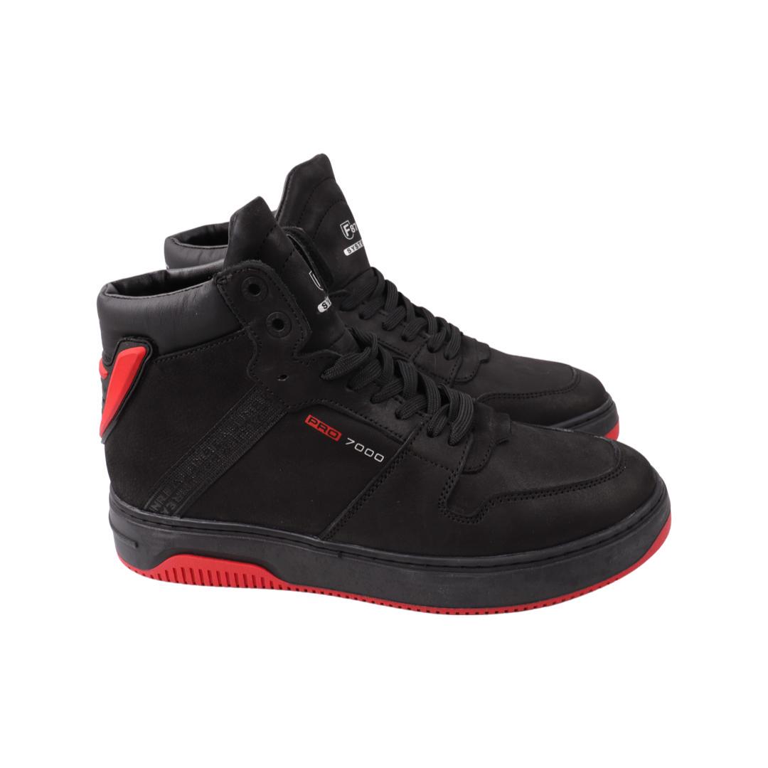 Ботинки мужские Konors нубук Черный (593-22ZHC 42)