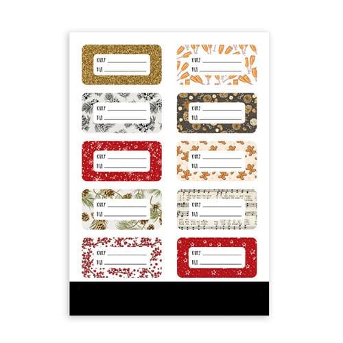 Набор наклеек Presentville на подарки (STR_19A023)