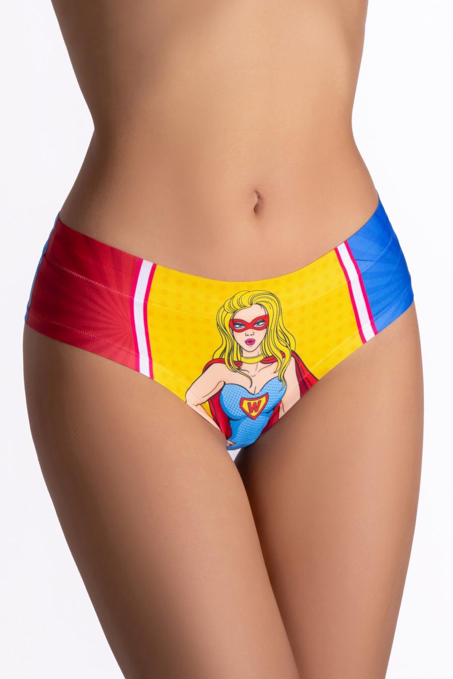 Трусики женские Mememe слип с ярким принтом M Разноцветный (84216-59813-81)