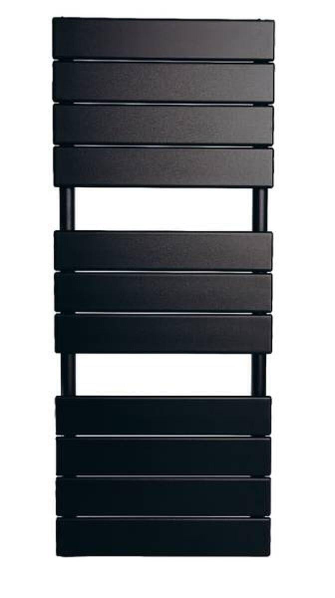 Полотенцесушитель водяной TRINNITY FLAT 612W 450/1222 мм Черный матовый (SW-108759)