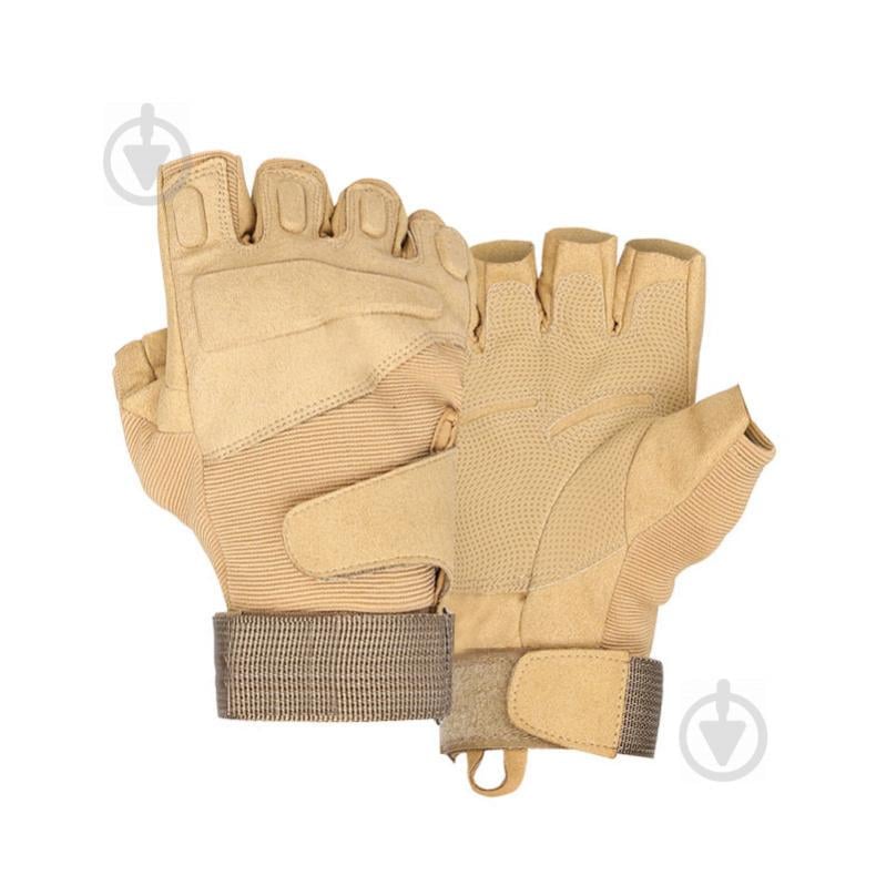 Перчатки армейские беспалые Lesko E302 L Хаки